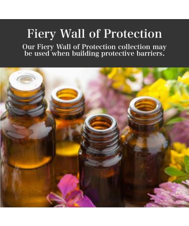 Fiery Wall of Protection Oil by Art of the Root | Handmade with Herbs & Essential Oils | Conjure, Wiccan, Hoodoo, Pagan & Magick - Buy Online on GoSupps.com