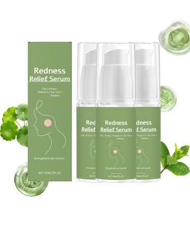 Redness Reform Soothing Serum Redness-Relief Serum Gentle Formula Soothing Irritation for All skin (3 Pcs)