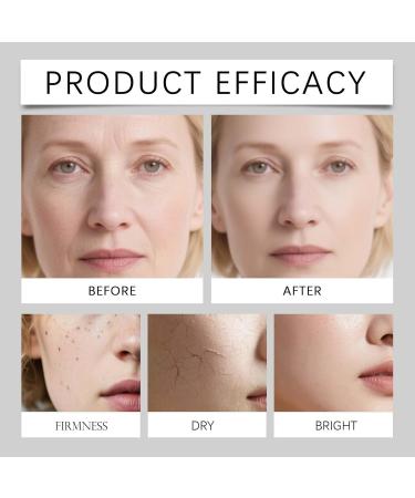  JASUBAI Polypeptide Collagen Elastic Essence Cream Anti-Wrinkle Lotion Firming Cream for Face Relieves Skin Sagging Anti-Aging Moisturizer for Women (8 Pcs) - Buy Online on GoSupps.com