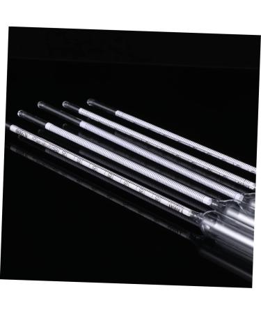 ULTECHNOVO 5pcs Triple Scale Hydrometer Test Kit Alcoholmeter Light Mete Pram Meter Photometer Glass Assorted Color 29.5X1.7cm - Buy Online on GoSupps.com