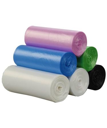 Utiao 20 Litre Trash Bags Kitchen garbage Bags 6 Rolls/140 Counts