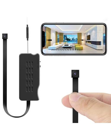 GooSpy Spy Camera Module Wireless Hidden Camera WiFi Mini Cam HD 1080P DIY Tiny Cams Small Nanny Cameras Home Security Live Streaming Through Android/iOS App Motion Detection Alerts