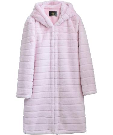 Shop Hanxiulin Women's Fleece Jacket | Cuddly & Breathable Winter Coat in Pink - XS - Buy Online on GoSupps.com