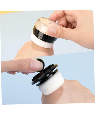 Housoutil 4pcs Loose Powder Box Powder Box Sponges Makeup Women Cosmetic Supply Portable Makeup Stand Travel - Buy Online on GoSupps.com
