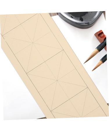 COHEALI 200 sheets Sumi Xuan Grids China Writing Grid Paper Calligraphy Practice Rice Art for Couplet As Shown 39x12cm - Buy Online on GoSupps.com