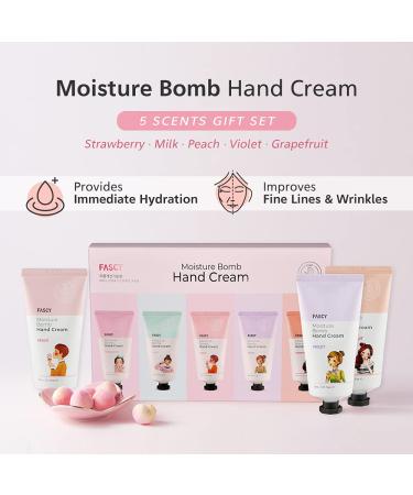 FASCY Moisturizing Hand Lotion Cream Set (1.4oz + 2.7oz) - 5 Set Cream - Buy Online on GoSupps.com