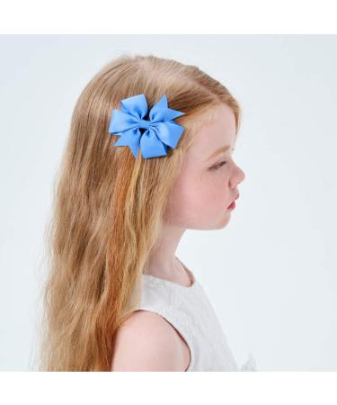 Shop 40 Pack Baby Girl 3 Inch Boutique Grosgrain Big Hair Arches Clips - Alligator Clip Barrettes for Toddlers & Teens | Best Hair Accessories - Buy Online on GoSupps.com