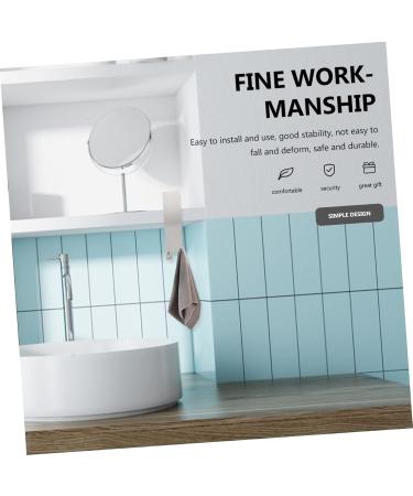 UKCOCO Clothes Rack 6 Pcs No Punching Hook Storage Hooks Kitchen Door Hanger Over Hanging Hook Glass Door Cabinet Door 18X4.2CMx3pcs Silver2x3pcs - Buy Online on GoSupps.com