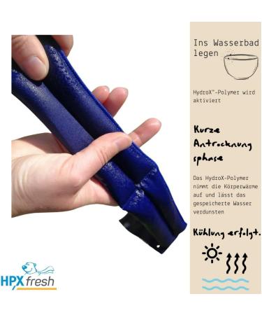 HPXfresh Cooling Scarf - Ideal Cold Therapy for Hiking & Sports | Cool Collar for MS Relief - Buy Online on GoSupps.com