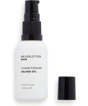 Revolution Man Conditioning Beard Oil 30ml - Nourishing Beard Care Essential - Buy Online on GoSupps.com