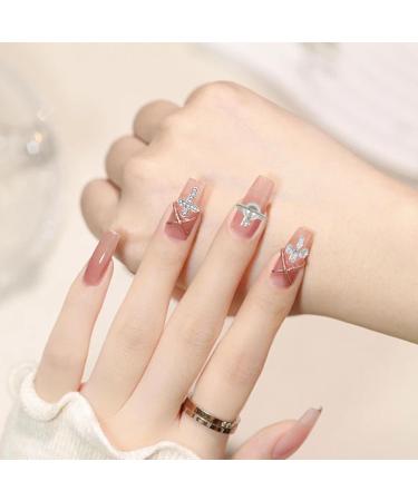 Planet Nail Art Charms 30 Pcs Silver Planet Nail Charms Nail Gems Cross Nail Rhinestones Luxury Nail Jewelry Accessories for Women Girls DIY Jewelry Making Nail Decorations (Silver A) - Buy Online on GoSupps.com