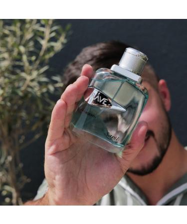 Sapil Rave Perfume for Men - Long-Lasting Dubai Perfume - Fresh Spicy Aromatic EDT - 3.4 Oz (100 ml) - Ideal Arabic Cologne for Daily Wear - Buy Online on GoSupps.com