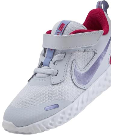 Buy NIKE Revolution 5 Gym Shoe 23.5 EU Football Grey/Purple Pulse/Fireberry/White | International Shipping Available - Buy Online on GoSupps.com