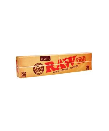 RAW Pre-Rolled Cones Kingsize - 32 Cones Pack