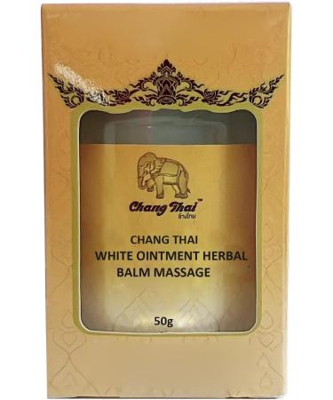 Chang Thai White Ointment Herbal Balm - 50g | Muscle Relief & Massage | Fast Shipping Worldwide - Buy Online on GoSupps.com