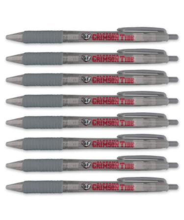 University of Alabama Crimson Tide Translucent 8 Pen Set 2502