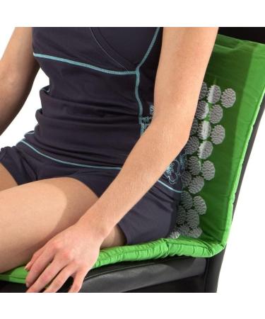 Acupressmate Massage Mat & Nail Mat 80x51 cm - Green | Ultimate Relaxation & Pain Relief for Body & Mind | Shop Internationally - Buy Online on GoSupps.com