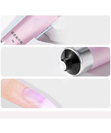  Nankoyal Solid Nail Tip Gel Nail Gel Glue Strong Nail Gel Glue Strong UV Nail Adhesive Long Lasting Clear Glue for Nail Extensions False Nails - Buy Online on GoSupps.com
