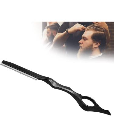 Professional Stainless Steel Hair Effilant Knife - Hair Cutting Agent for Salons & Home Use (Black) - Ideal for Men & Women - Buy Online on GoSupps.com