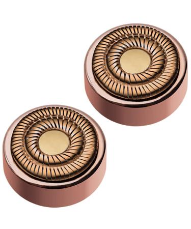 Finishing Touch Flawless Facial Hair Remover Shaver Replacement Heads - Pack of 2, Rose Gold - Buy Online on GoSupps.com