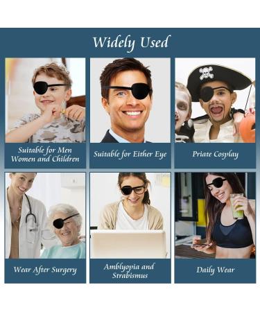 Shop Abnaok 5PCS Adjustable Eye Patches - Super Soft Amblyopia Eye Patches for Adults & Kids | International Shipping Available - Buy Online on GoSupps.com