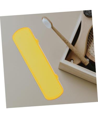 Coolhiya Travel Toothbrush Case - Dustproof Plastic Holder for Travel - Sky Blue Pencil Case 21x5.5cm - Perfect for International Shipping - Buy Online on GoSupps.com