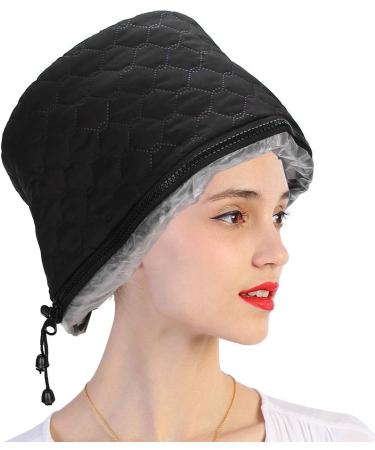KUIKUI Electric Heating Hat for Hair Care - Adjustable Hot Oil Treatment Hat with Intelligent Temperature Control Prevents Scalding - Buy Online on GoSupps.com