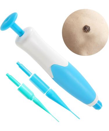 Skin Tag Remover Kit - Safe & Easy 2 in 1 Auto Removal Pen for Small to Large Skin Tags - Home Use - Blue - Buy Online on GoSupps.com