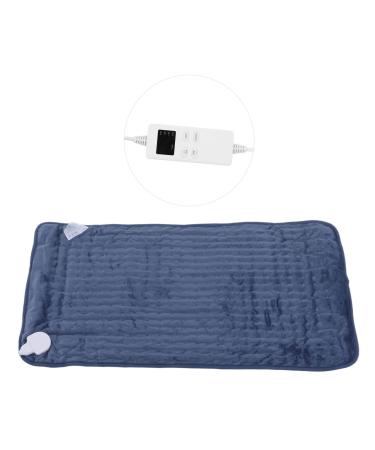 Zerodi's heated pad heating pillows cozy and soft LED light fast warming 6 heating settings for cramps (blue) EU plug 220 V blue