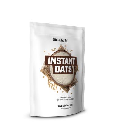 BioTechUSA Instant Oats Porridge | Rich in fiber | Source of vegetable protein 1000g cookies & cream