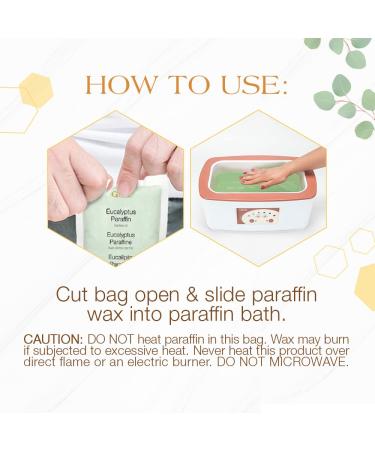 Gigi Eucalyptus Paraffin Wax with Tea Tree Oil 16 oz - Moisturizing and Soothing Treatment - Buy Online on GoSupps.com