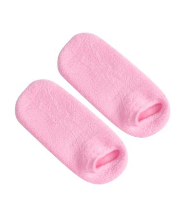 minkissy 1 Pair Moisturizing Socks Skin Softening Socks Rough Heel Socks Dead Skin Socks Heel Repair Socks Moisturizing Heel Socks Heel Anti-Crack Socks Gel Socks Ankle Socks Boots Spa 21.5X8.5cm
