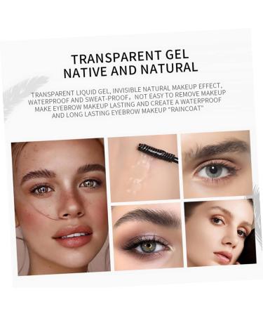 Beavorty 6 Pcs Eyebrow Shaping Liquid clear mascara for eyelashes black lash tint brow fixing liquid make up 1 count (Pack of 1) Transparent Colorx3pcs - Buy Online on GoSupps.com