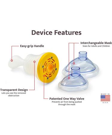LifeVac Travel Kit (Canadian Version) - Choking Rescue Device Portable Suction Rescue Device First Aid Kit for Kids and Adults Portable Airway Suction Device | Anti Choking Device for Children and Adults - Buy Online on GoSupps.com