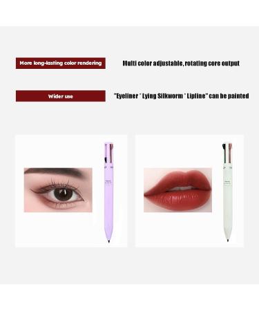 RoseFlower Stylo de maquillage Magical 4 en 1 Crayon Maquillage de Contour des sourcils Surligneur Correcteur Texture m langeable et Cr meuse Polyvalent pour les Voyages #3 - Buy Online on GoSupps.com