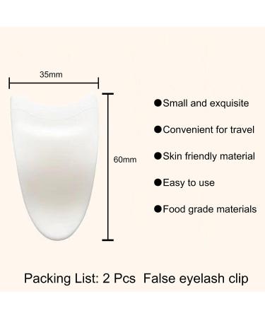 2 PCS Lash Clip False Eyelash Applicator Tool | Easy Makeup Application - Buy Online on GoSupps.com