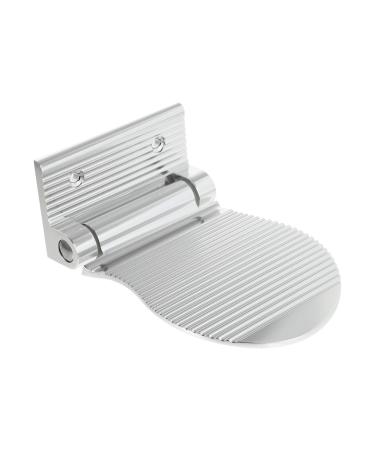 ibasenice Repose-Pieds Antid rapant en M tal Argent P dale Polyvalente pour Salle de Bain et Toilettes Accessoire de S curit pour Femmes Enceintes et Personnes g es Nettoyage Facile