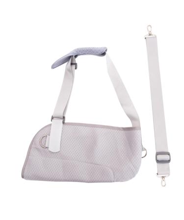 GLEAVI Retainers Arm Support Sling Shoulder Sling Immobilizer Shoulder Immobilizer Brace Arm Immobilizer Shoulder Surgery Brace Arm Support Strap Arm Strap Suspenders Breathable Child Size 1 Grey