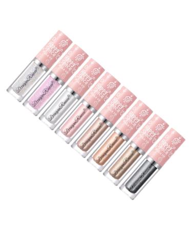DRESSOOS 8pcs Eye Shadow Eye Highlight Eyeshadow Women Eyeshadow Cosmetics Tools Bling Eyeshadow Women Makeup Tools Women Glitter Eyeshadow Sparkly Eyeshadow Glitter Liquid Eyeshadow