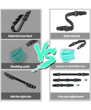 Yoofly Mask Extender - Adjustable Anti-Slip Ear Strap Hook for Comfort - 8 Pack, Adults Kids - Buy Online on GoSupps.com