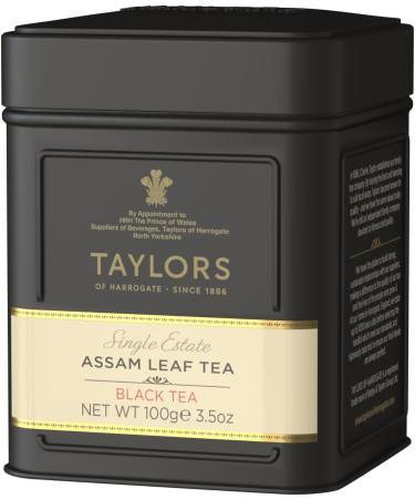 Taylors of Harrogate Single Estate Assam Loose Leaf Tea Caddy 100g - Buy Online on GoSupps.com