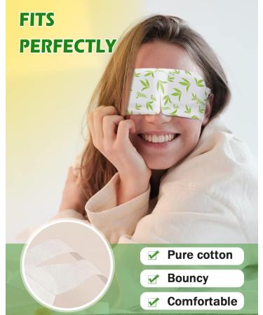Heated Eye Mask for Fast Dry Eye Relief - 16 Pack Self-Heating Eye Masks - Travel Ready Eye Treatment - Green Tea Scent - Buy Online on GoSupps.com