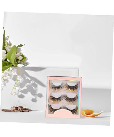 BELLIFFY 3 Pairs Fluffy False Eyelashes Fake Lashes Natural False Eyelashes Makeup Accessories Fake Eyelashes Extensions Short False Eyelashes Fake Eyelashes Individual False Lashes 4x1.2cm As Shown 1 - Buy Online on GoSupps.com