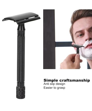 Double-Cutting Razor Planer | Long Grip Durable Hand Razor for Men | Precise & Safe Daily Beard Care - Buy Online on GoSupps.com