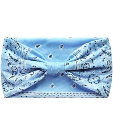 MIQIQAO Women Headband Hairband Turban Flower Cotton Head Scarfs Wide Soft Ladies Headband Boho Fashion Bandanas Elastic Sport Running Yoga Head Wraps P6WYaoguo - Buy Online on GoSupps.com