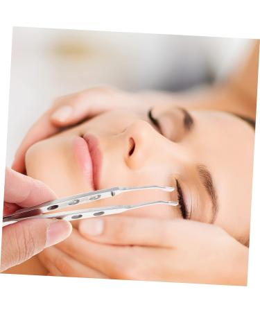 PLAFOPE Meibomian Gland Massage Forceps - Stainless Steel Pointy Tweezers for Eyelid Massage and Lash Extensions - Buy Online on GoSupps.com