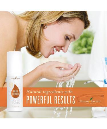 Young Living Orange Blossom Facial Wash - Oil-Reducing Hypoallergenic Face Cleanser for Sensitive Skin - Non Pore-Clogging Makeup Remover - 4 fl oz - Buy Online on GoSupps.com