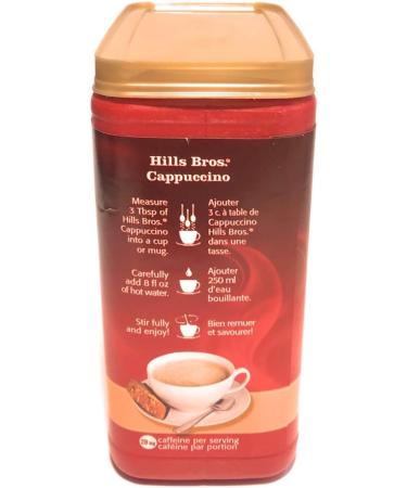 Hills Bros. White Chocolate Caramel Cappuccino 453g - Buy Online on GoSupps.com