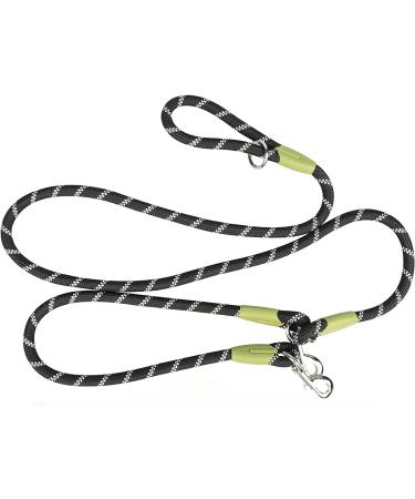 Hands-Free Dog Leash for Large Dogs - 220cm Reflective Crossbody Leash for Jogging & Running - Perfect for Medium & Small Dogs - Black - Buy Online on GoSupps.com