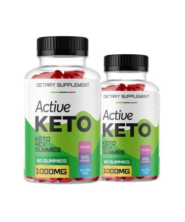Zonata (2 Pack) Active Keto Gummies Active Keto ACV Gummies 120 Count